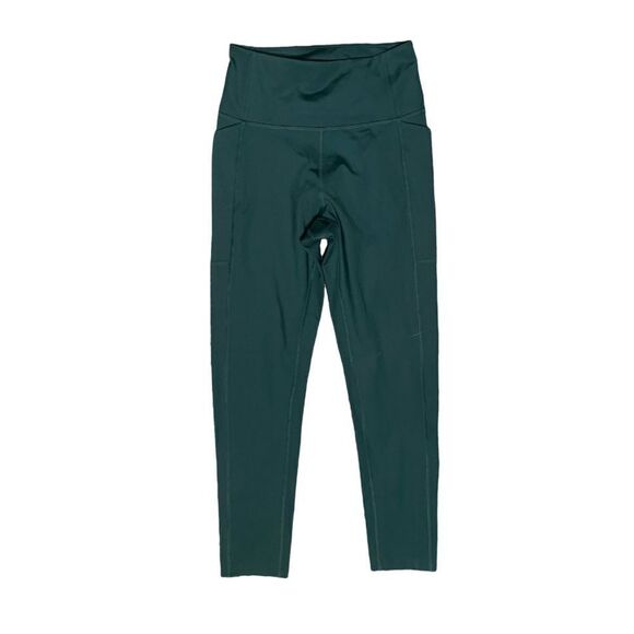 Girlfriend Collective S Buttery Soft Leggings Dark Green Jade Emerald RN 149694 - Picture 1 of 6